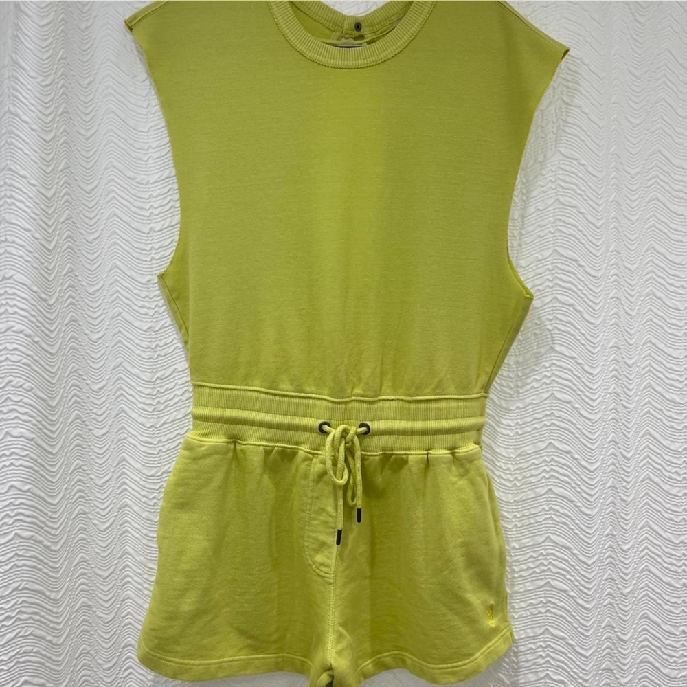 Free people Lime Green Sleeveless Romper